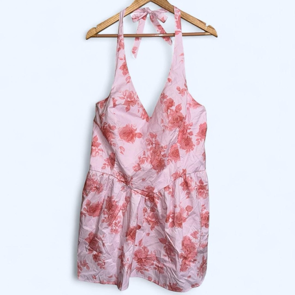 Wild Fable Floral Halter Dress NWT